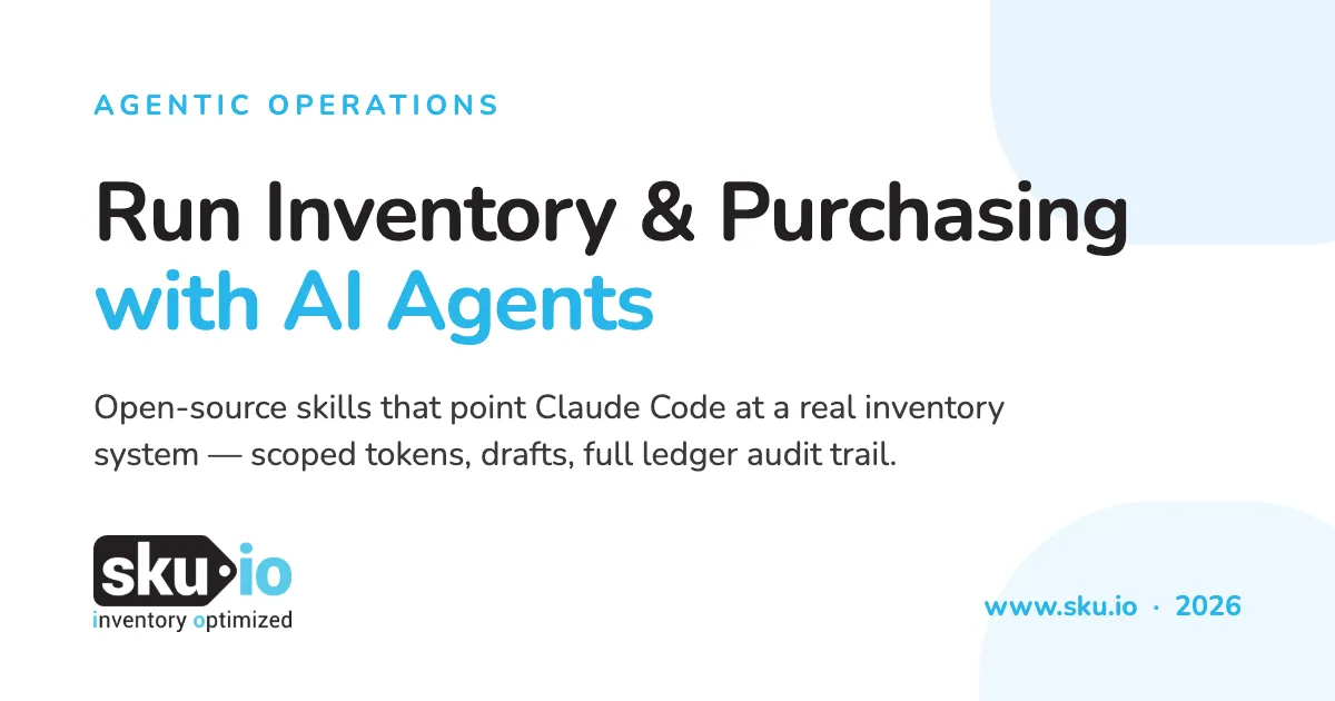 Run Inventory and Purchasing with AI Agents (2026)