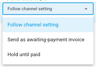The Accounting Sync list