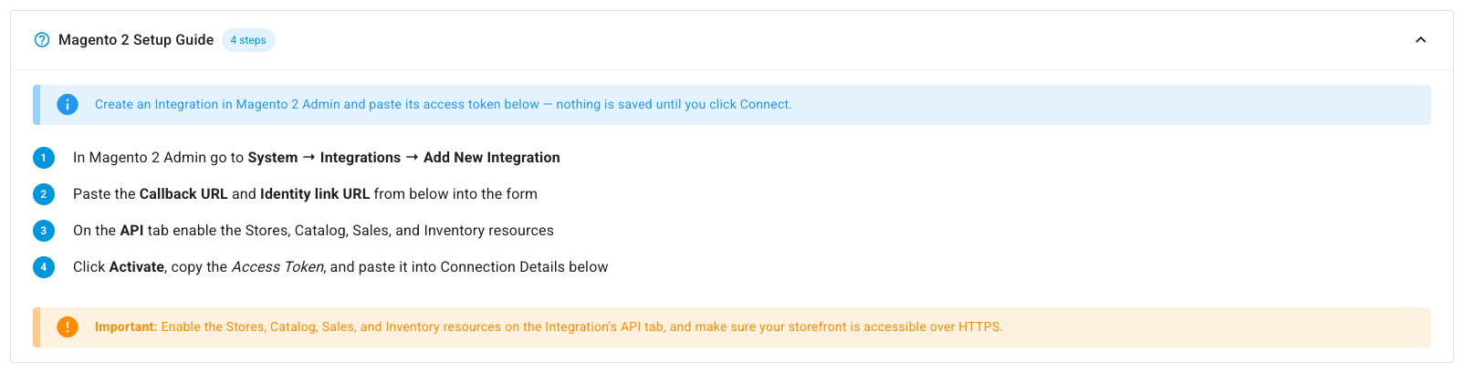 The Magento 2 Setup Guide with its four steps