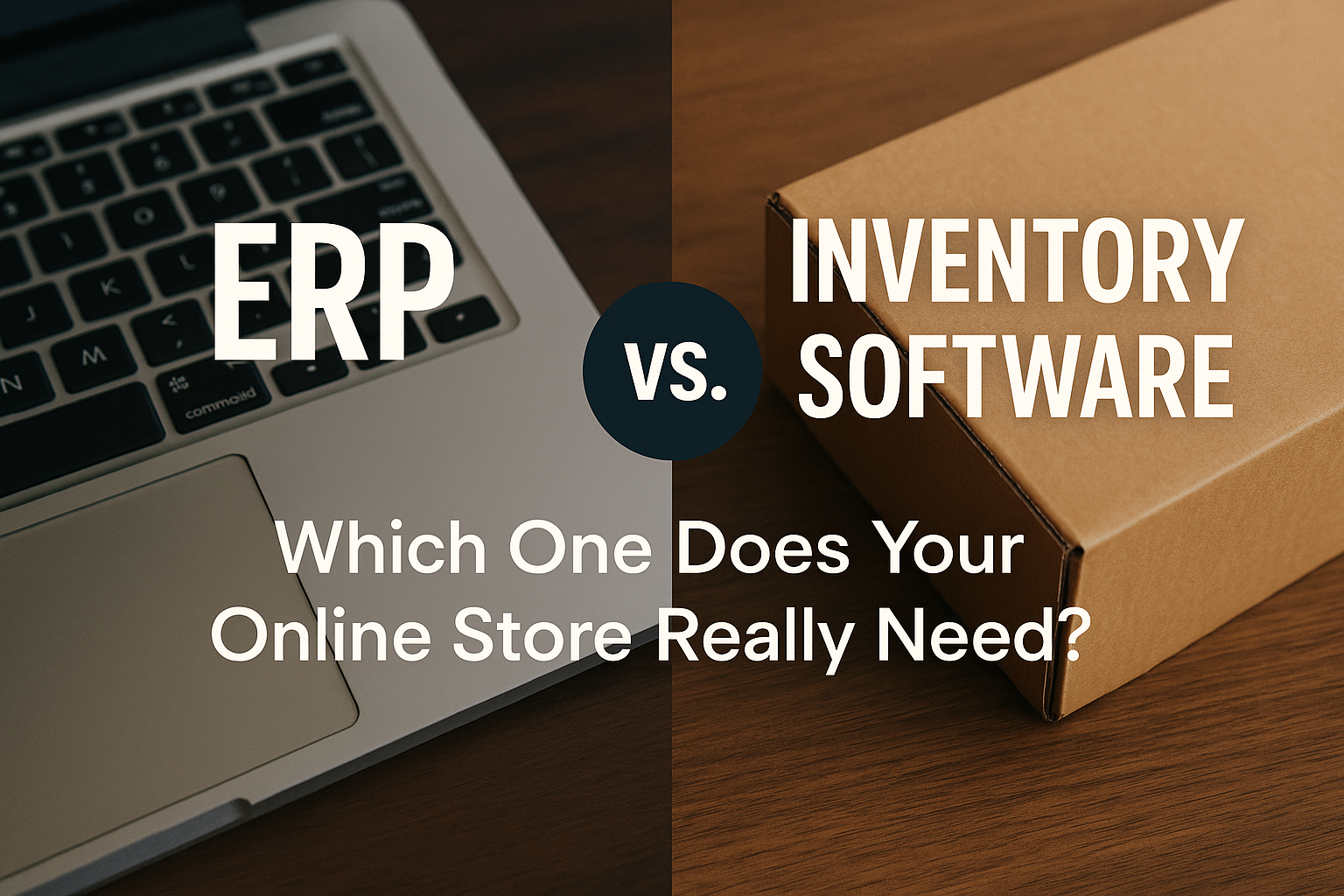 ERP vs Inventory Software: Which one does your online store really need?